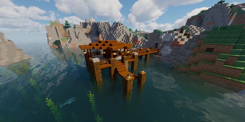 Fishing Dock Minecraft And How To Build It In Details 2024